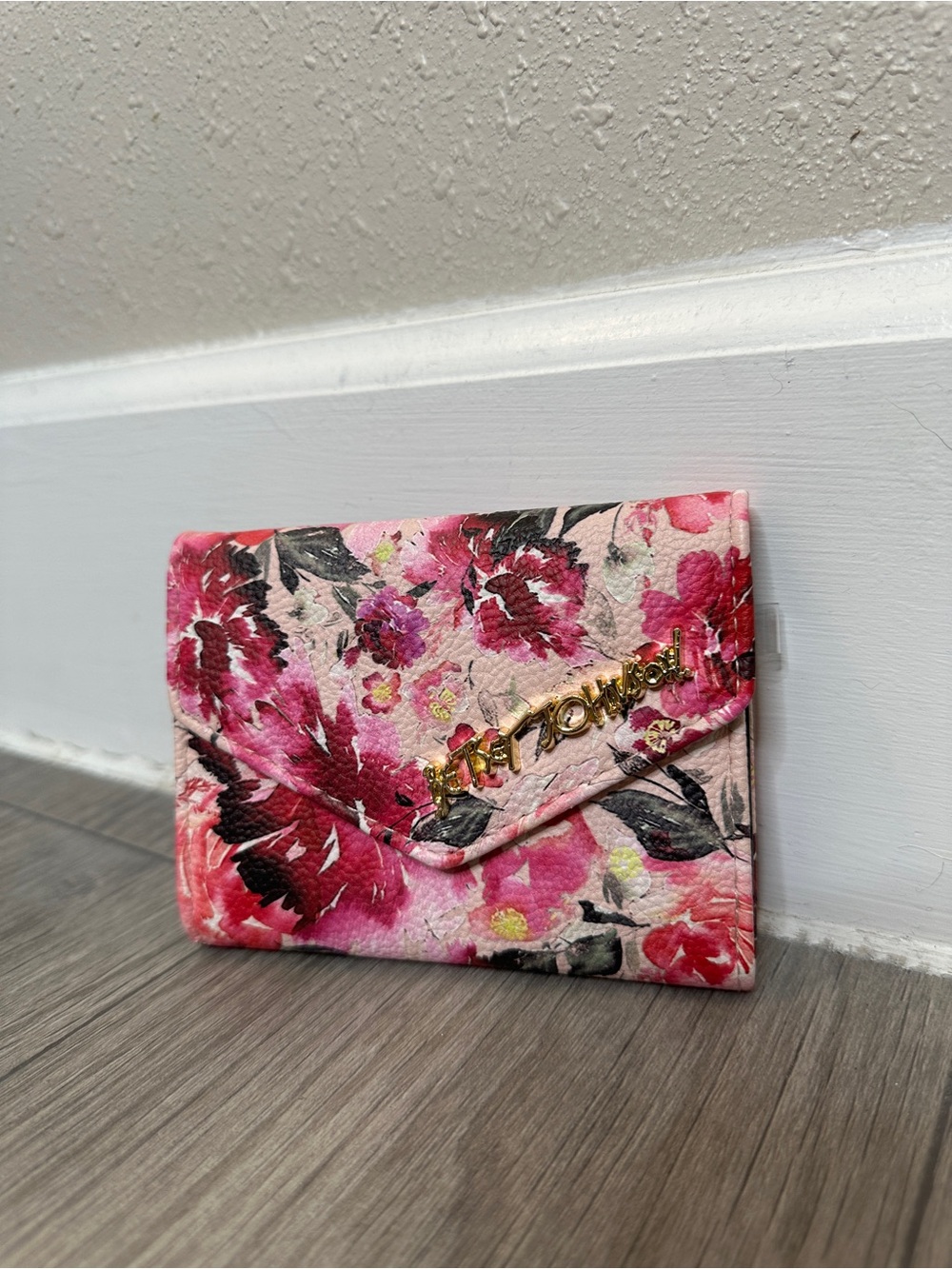 Betsey Johnson Floral Wallet Pink Girly Wallet